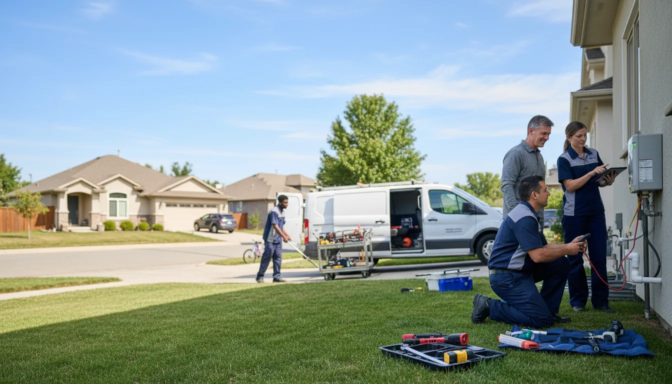 Tankless water heater service in Wethersfield, CT